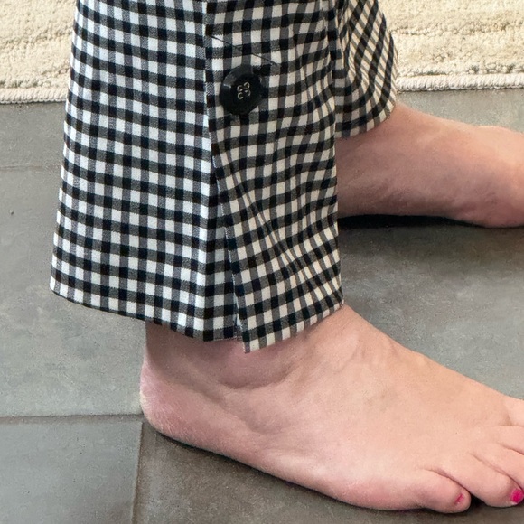 Up! Black and white pull on spring/summer/fall pants. NWOT - Picture 5 of 5